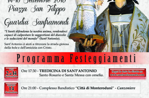 programma santonio2013