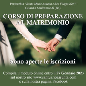 corso matrimonio 2023